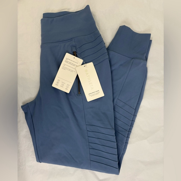 Athleta | Venice Moto Jogger | Sz S | Cottage Blue | NWT - Picture 5 of 12